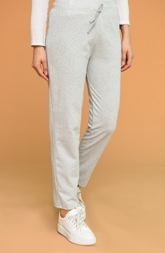 Sweatpants رمادي 2114-01