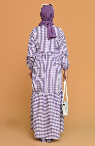 Violet Hijab Dress 21Y8223A-05