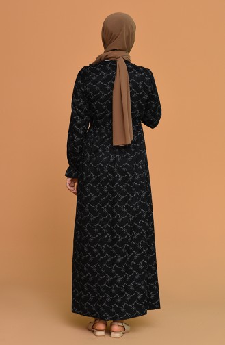 Robe Hijab Noir 21Y8338-01