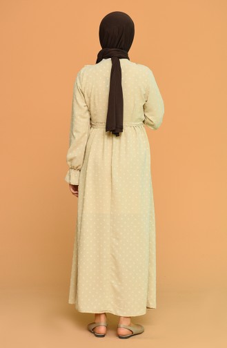 Robe Hijab Beige 21Y8371-02