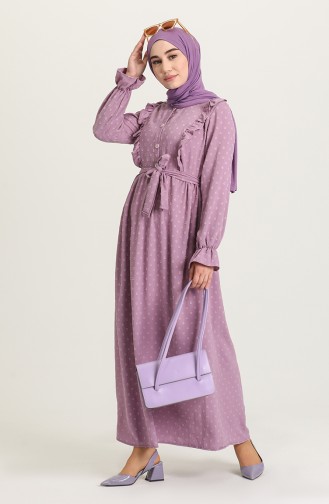 Robe Hijab Lila 21Y8371-04