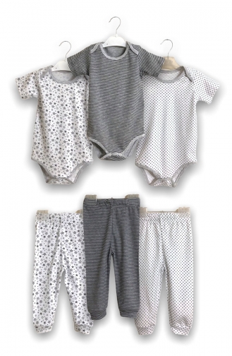 Gray Baby & Kid Suit 1900-01