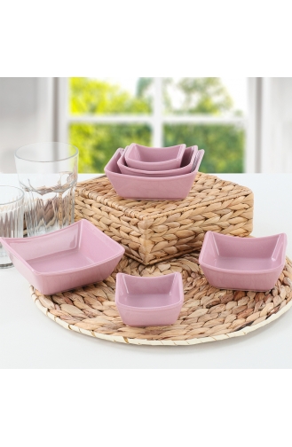 Keramika Violet Sandal Çerezlik/sosluk 8/10/12 Cm 6 Adet ST597006F451A0000000AALF00-01 Lila