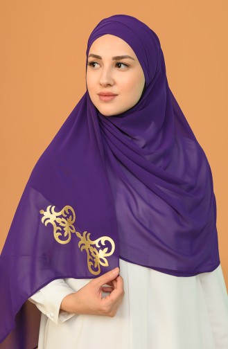 Purple Ready to wear Turban 0003-20