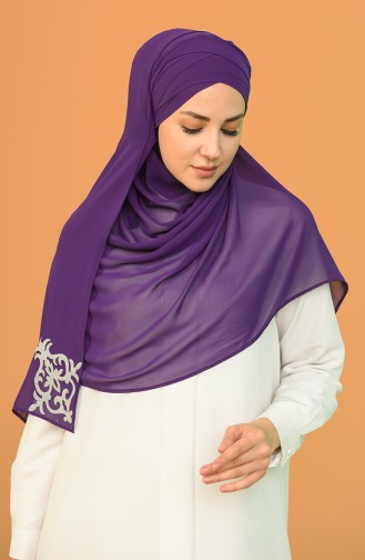 Purple Ready to Wear Turban 0016-20