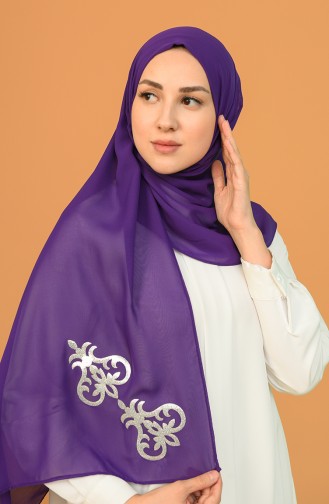 Purple Ready to wear Turban 0005-20