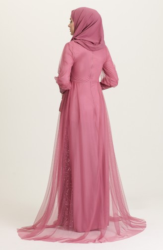 Lila Hijab-Abendkleider 5346-12