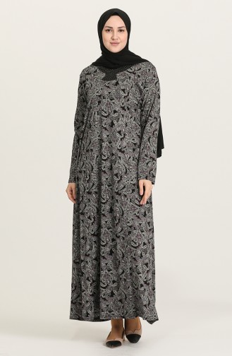 Robe Hijab Noir 4847A-03