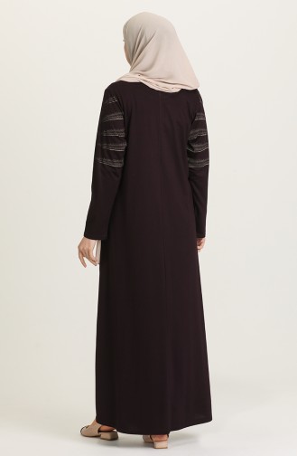 Robe Hijab Plum 4925-03