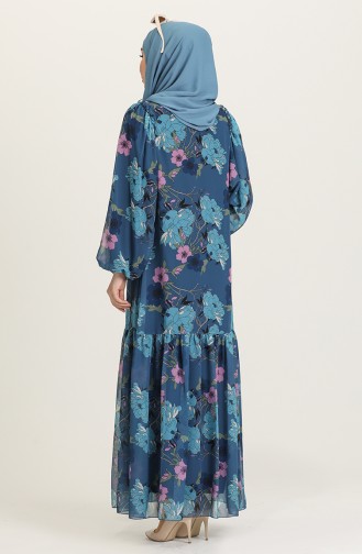 Robe Hijab Indigo 21Y3137901-02