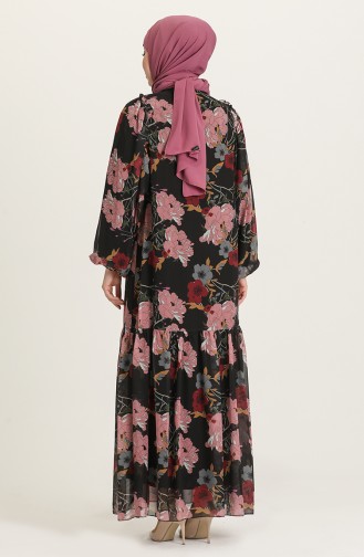 Black Hijab Dress 21Y3137901-03