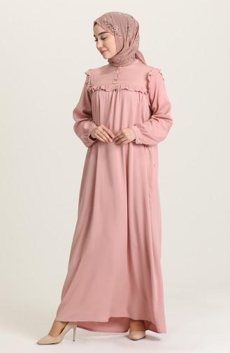 Robe Hijab Poudre 21Y8300-04