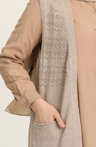 Beige Gilet 4312-03