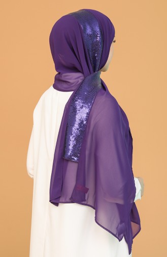 Purple Ready to wear Turban 0014-20