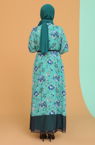 Dunkelblau Hijab Kleider 21Y3137400-02