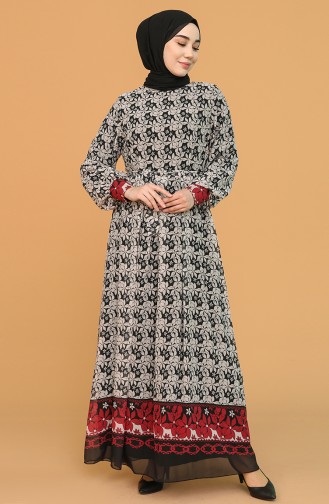 Black Hijab Dress 21Y3137401-02