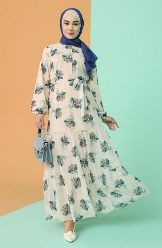 Robe Hijab Beige 21Y3137800-01