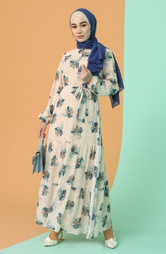 Robe Hijab Beige 21Y3137800-01