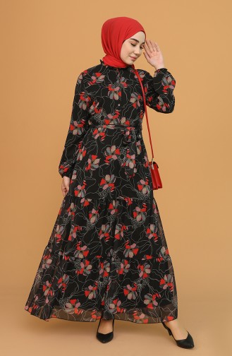 Black Hijab Dress 21Y3137800-02