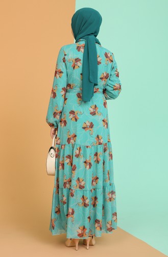 Robe Hijab Vert menthe 21Y3137800-03