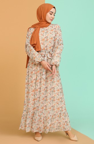 Robe Hijab Moutarde 21Y3138300-03