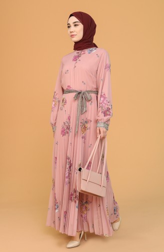 Robe Hijab Poudre 21Y3160200-01
