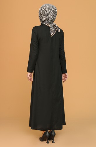 Robe Hijab Noir 7070-05