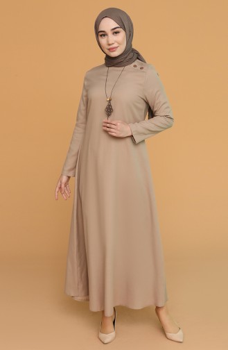 Nerz Hijab Kleider 7070-06