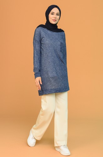 Dark Navy Blue Tuniek 1615-04