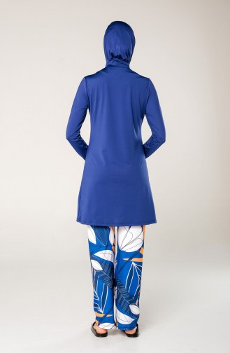 Maillot de Bain Hijab Bleu Marine 7051