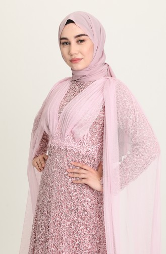 Habillé Hijab Lila 202018-03