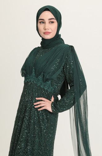 Emerald İslamitische Avondjurk 202018-06