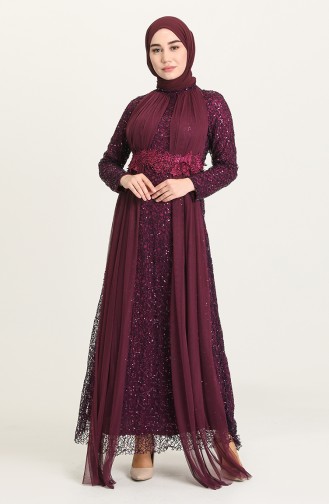 Habillé Hijab Plum 202021-03