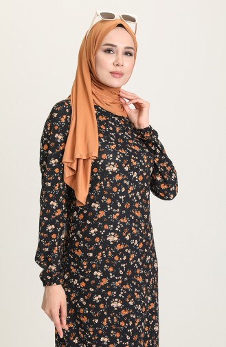 Robe Hijab Moutarde 8898-03