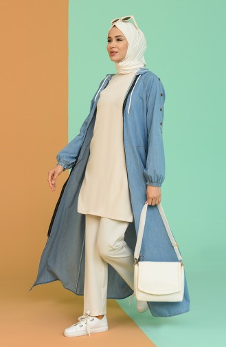 Jeans Blue Abaya 4064-02