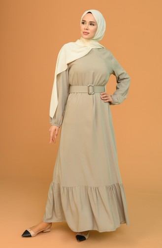 فستان رمادي 2186-06
