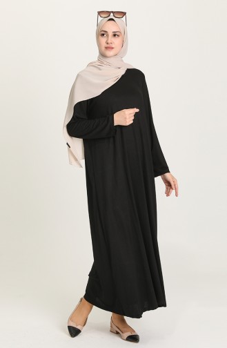 Robe Hijab Noir 2332-01