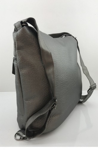 Tulum Kumaş Kol Ve Sırt Askılı Spor Kadın Çanta Bs 001071 Gumus