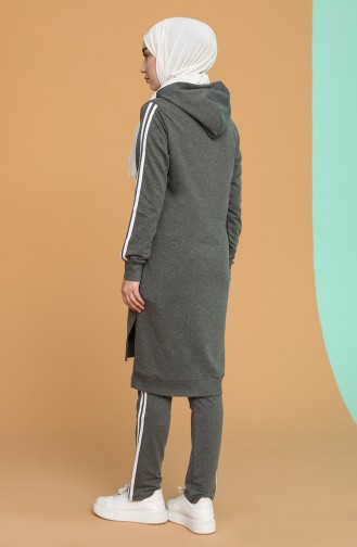 Anthrazit Jogginganzüge 02846-02