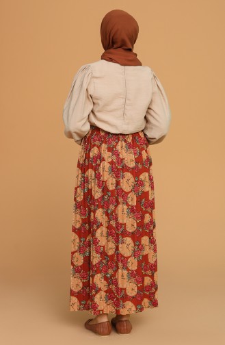 Tan Skirt 2338-04