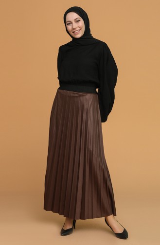 Brown Skirt 5636-05