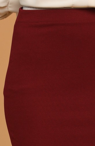 Claret Red Skirt 5639-01