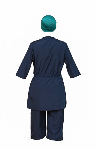 Navy Blue Modest Swimwear 2012-03