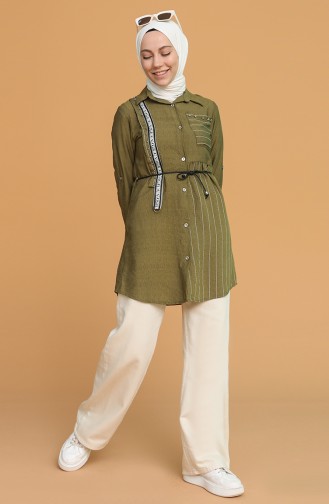 Khaki Tunikas 9037-01