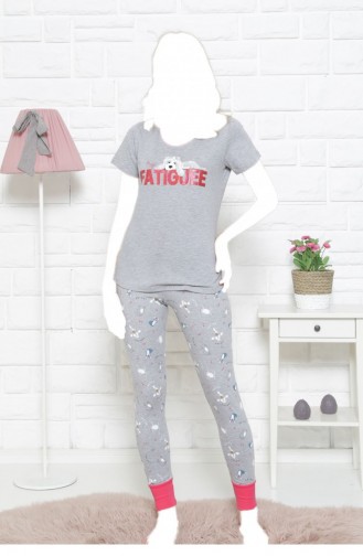 Pyjama Gris 11130041.GRIMELANJ