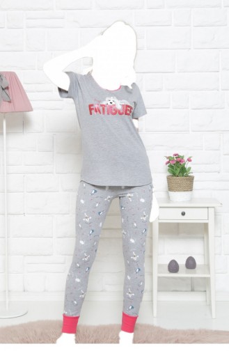 Pyjama Gris 11130041.GRIMELANJ