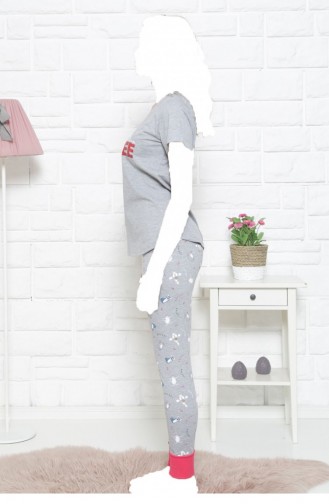 Pyjama Gris 11130041.GRIMELANJ
