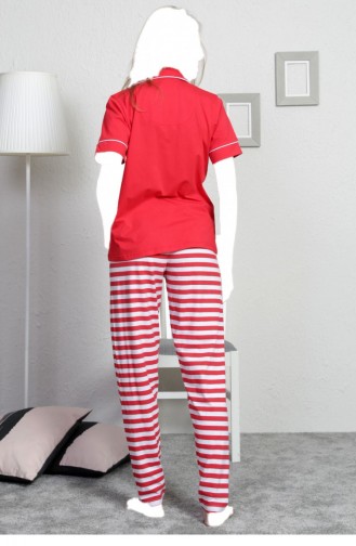 Rot Pyjama 30902167.KIRMIZI