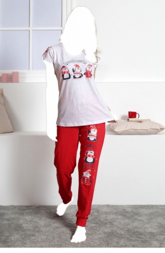 Vienetta Pamuk Pijama Takım 30920000 Grımelanj
