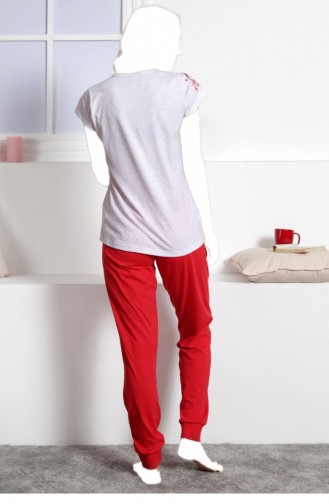 Vienetta Pamuk Pijama Takım 30920000 Grımelanj
